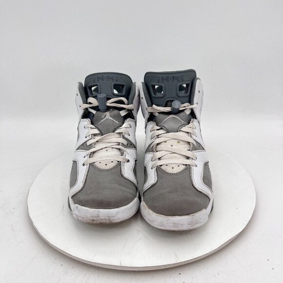 Nike Air Jordan Retro 6 Youth Size 6.5Y Women 8  CT8529-100 Cool Grey White Shoe - Picture 2 of 11